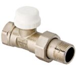 Вентиль термостатичний прямий Valtec 1/2"