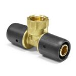 Пуш трійник з внутрішнім різьбленням Pipetec