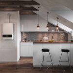 Котел Buderus Logamax plus GB122i-24 KD двоконтурний конденсаційний 2 Двухконтурный настенный газовый конденсационный котел Buderus Logamax plus GB122i 24KD